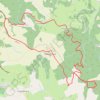 Boucle VTT Pic du Pal - Maisonneuve - Vacquières GPS track, route, trail