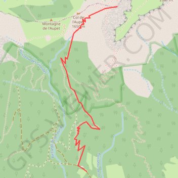 Richardière Vs Mont Aiguille GPS track, route, trail