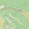 Randonnée de la Roche Écrite par Dos d'Âne à la Réunion GPS track, route, trail