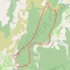 Le Bois d'Ajude GPS track, route, trail