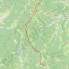 Markstein - route des Crêtes - Trois Fours - Markstein GPS track, route, trail