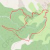 La Tour Carrée en boucle depuis les Chabottes (Dévoluy) GPS track, route, trail