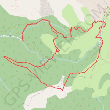 La Tour Carrée en boucle depuis les Chabottes (Dévoluy) GPS track, route, trail