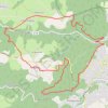 Sanssouci-Chazeron-prades_11km2018-03-13 GPS track, route, trail