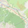 Bleu Villeneuve monetier GPS track, route, trail