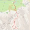 Crête de la Pègue depuis Super-Barèges GPS track, route, trail