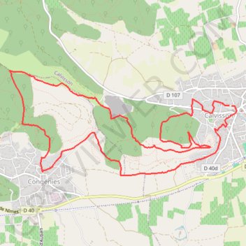 [Itinéraire] Les Collines et les Trois Moulins GPS track, route, trail