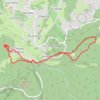 Vers le château du Hohnack GPS track, route, trail