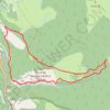 Chemin de la Mâture en vallée d'Aspe GPS track, route, trail