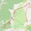 Le Grand Galbert par le Chalet de la Barrère et la Cime Chalvine GPS track, route, trail