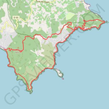 Cap lardier GPS track, route, trail