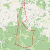 Villefranche, la bastide du Queyran - Pays Val de Garonne - Gascogne GPS track, route, trail