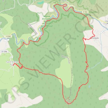 Gorges de Méouge GPS track, route, trail