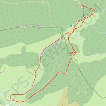 Pène Peyrau GPS track, route, trail