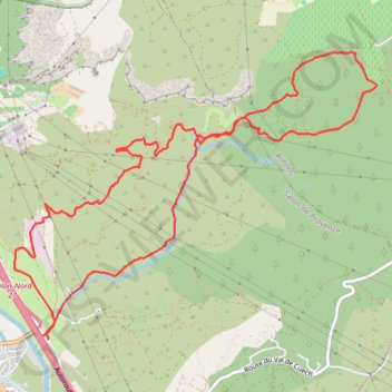 Le Talagard et le Grand Bosquet GPS track, route, trail
