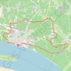 Bourg sur Gironde GPS track, route, trail