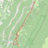Belvédère du Rivet GPS track, route, trail
