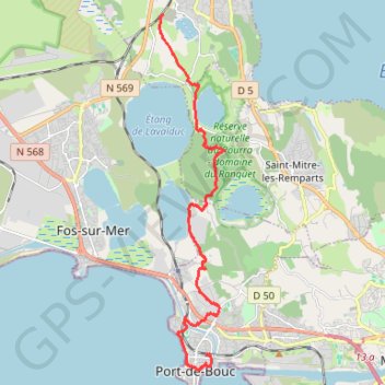 Rassuen-Port de Bouc GPS track, route, trail