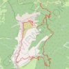 Autour du Granier GPS track, route, trail