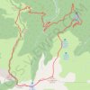 La crête des Tourets et le pic de la Calabasse GPS track, route, trail