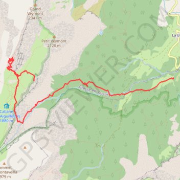 Pas du Fouillet (Vercors) GPS track, route, trail