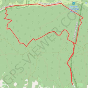 Crête du Luberon GPS track, route, trail