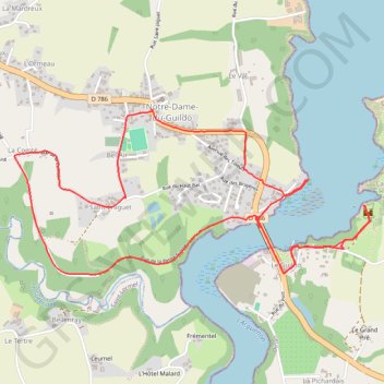 Le Guildo GPS track, route, trail