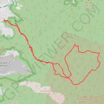 Tour des Eaux Vives GPS track, route, trail