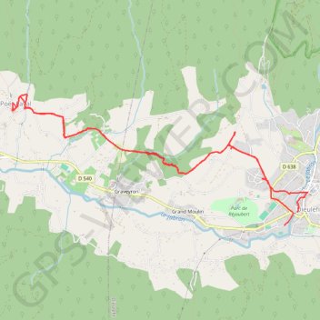 Dieulefit GPS track, route, trail