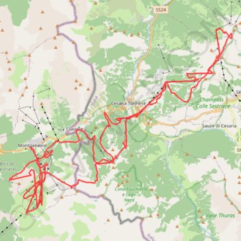Via Latea GPS track, route, trail