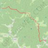Bourbach-Le-Haut lac des Perches et retour GPS track, route, trail