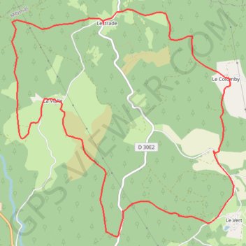 Métamorphoses paysagères - Meymac - Pays de Haute Corrèze GPS track, route, trail
