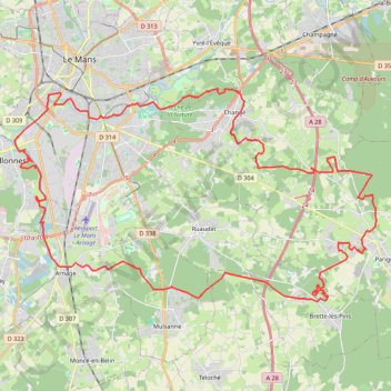 SRT 21-03 - 62km GPS track, route, trail