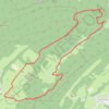 Belvédères de Nans-Sous-Sainte-Anne GPS track, route, trail