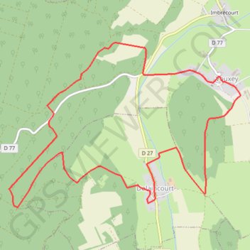 La Sermone - Dolaincourt GPS track, route, trail