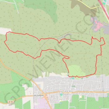 LA FARE12km GPS track, route, trail