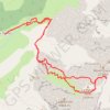 Combe du Charvet (Aravis) GPS track, route, trail