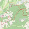 Dampvalley - Source du Veuvey - La madone GPS track, route, trail