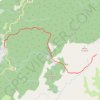 Liaison de Bocca di l'Agnone à Zicavu GPS track, route, trail