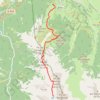 Lacs de Consaterre GPS track, route, trail