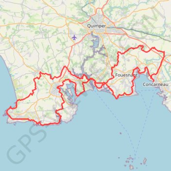 Tour de Cornouaille-16504462 GPS track, route, trail