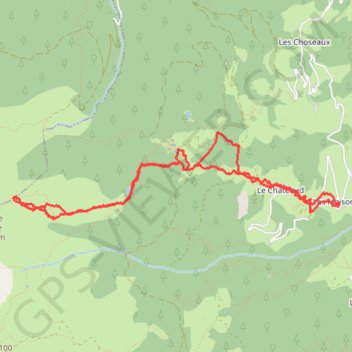 Roche Plane (Beaufortain) GPS track, route, trail