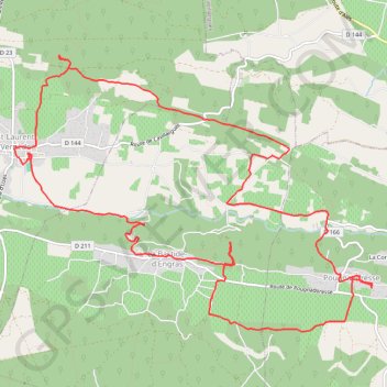 La Chapelle Saint-Jean GPS track, route, trail