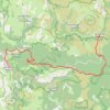 Chemin de Stevenson - Le Pont-de-Montvert vers Florac GPS track, route, trail