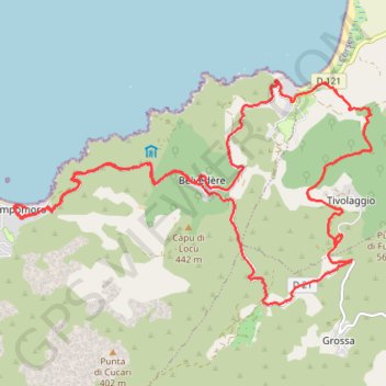 Tivilagio-Razzi GPS track, route, trail