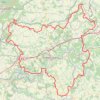 Tour de l'Omois (Aisne, Marne, Oise) GPS track, route, trail
