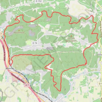 PIOLENC SEP 2019 GPS track, route, trail