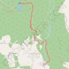 Le Châtelet d'Ayères depuis Servoz GPS track, route, trail
