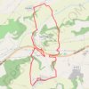 Foulayronnes / Monbran, Chemin de Saint-Jacques - Pays de l'Agenais GPS track, route, trail