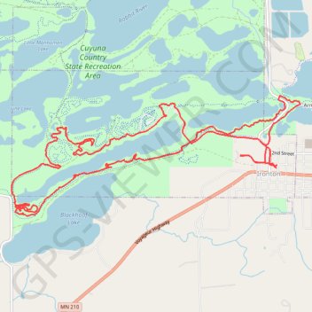Cuyuna MTB Loop GPS track, route, trail